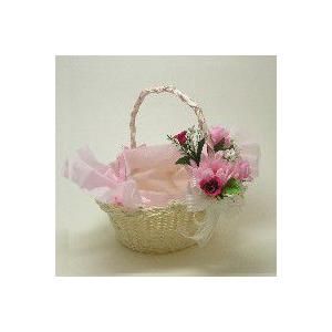 結婚式 バスケットd 籐 ピンクアレンジ H 07 サムシングフォー Yahoo 店 通販 Yahoo ショッピング