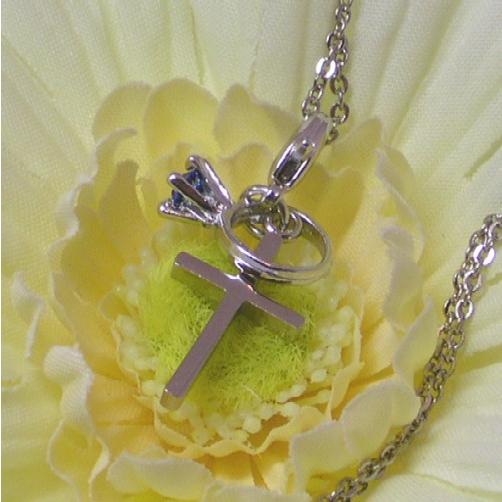 アクセサリー ペンダント クロス＆ベビーリング