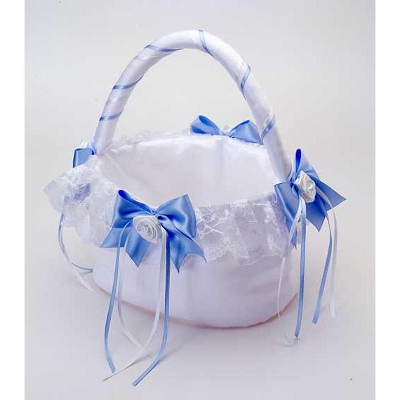 ウェディングバスケット　ホワイトバスケット 布製小物入れ 残り1個