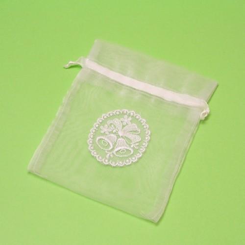 結婚式 巾着袋 オーガンディーポーチ ミニサイズ