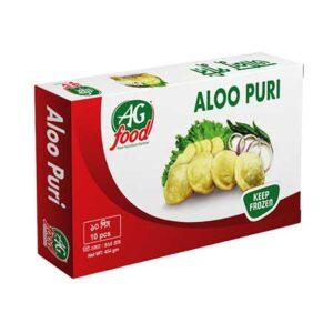 ［冷凍食品］AgFoods Aloo Puri 10個入り　プーリー　アタ　自宅でエスニック料理　