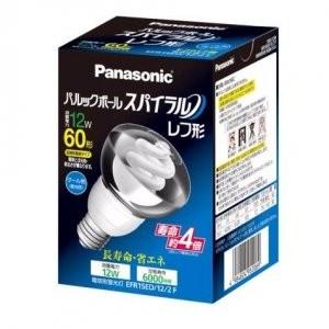 ＜10個セット＞パナソニック　電球形蛍光灯　パルックボール　60Wタイプ　クール色　EFR15ED1...
