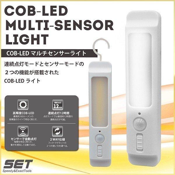 【新品】COB型LEDマルチセンサーライトHRN-392