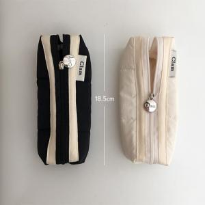 ペンケース 高校生 会社用 韓国 Clam キ...の詳細画像1