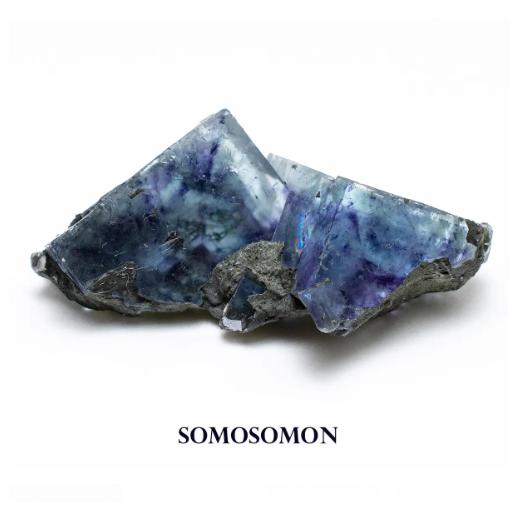 内モンゴル インドゥー鉱山産 フローライト 原石 43g