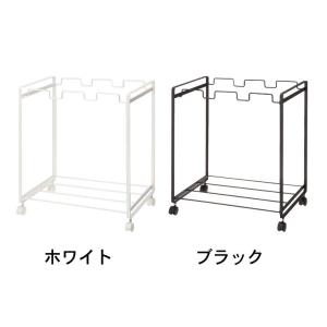 山崎実業 tower 分別ダストワゴン 3分別...の詳細画像5