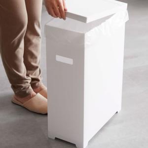 山崎実業 towerスリム蓋付きゴミ箱 2個組...の詳細画像4