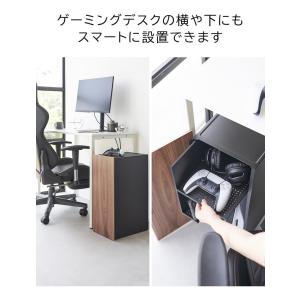 山崎実業 tower ゲーム機収納ラック タワ...の詳細画像4