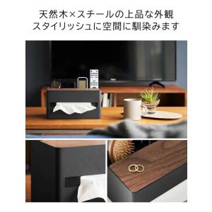 山崎実業 RIN 厚型対応ティッシュケース&a...の詳細画像5