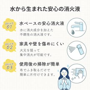 消火スプレー 消火器 消火器スプレー 火消し ...の詳細画像5