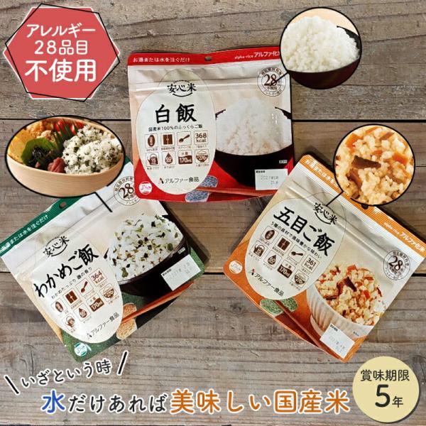 非常食セット 非常食 保存食  保存食セット 防災食  防災食セット アルファ米 安心米 アルファ食...