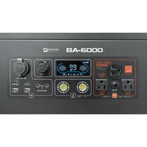 ポータブル電源 モバイルバッテリー BA-60...の詳細画像2