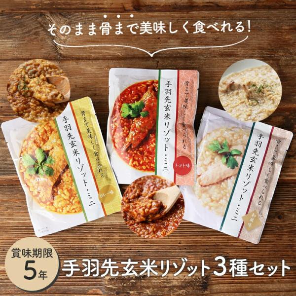 非常食セット 非常食 保存食 防災食 おかず ごはん 手羽先玄米 リゾット ３種セット 防災 防災グ...