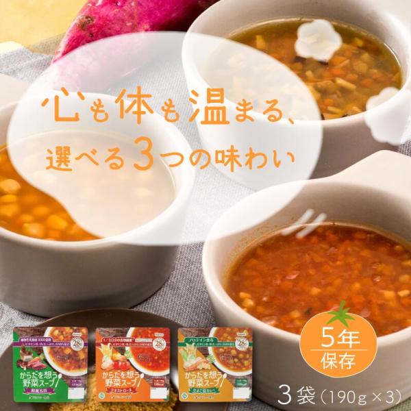【P5倍1/26まで】非常食セット 非常食 野菜 スープ 保存食 防災食 防災 防災グッズ 5年 3...