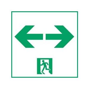 パナソニック 誘導灯 B級 表示板FK20007避難口 右矢印 パネル : そなえ