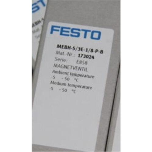 1PCS FESTO MEBH-5/3E-1/8-P-B 173024 PLCモジュールWT＃A6