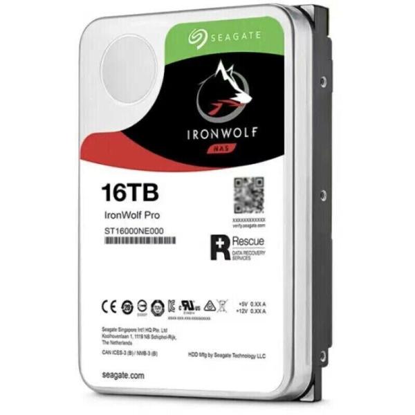 Seagate Ironwolf Pro 3.5 &quot;&quot; 16TB 256M 7200RPM SATA...