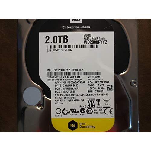 送料無料 Western Digital HDD WD2000FYYZ Enterprise 2TB...