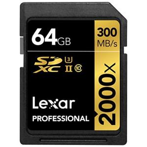 (64GB, 2000x Speed (300MB/s)) - Lexar Professional 64 GB Class 10 UHS-II 20｜sonanoa