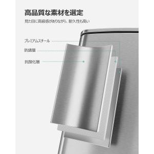 ゴミ箱 スリム 30L ペダル式 蓋付き ステ...の詳細画像3