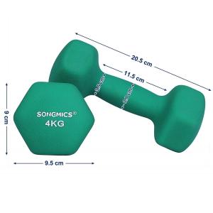 ダンベル 4KG×2個セット 無臭素材 二の腕...の詳細画像5