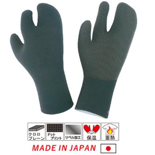 SONIA （ソニア） 3.5mm ドットプリントロブスターグローブ ダイビング 手袋 メンズ レデ...