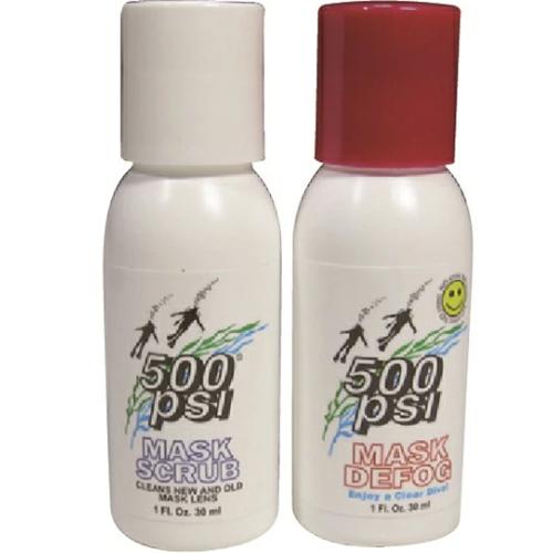 HUSE（ヒューズ） 5028 マスクデフォグ/スクラブコンボ パック ダイビング 曇り止め 油膜落...