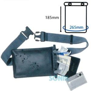 AQUAPAC/R（アクアパック） AQP-828 小物用入れベルト付ケース IPX8 ブラック縦1...