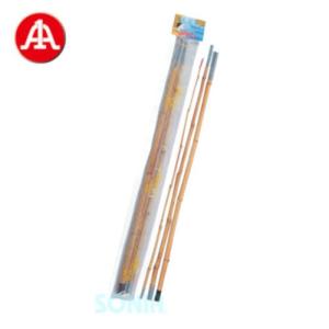 A1（エーワン） SAO-55 竹竿 単品 3本継 約2.1m 仕掛け無し（5本セット）