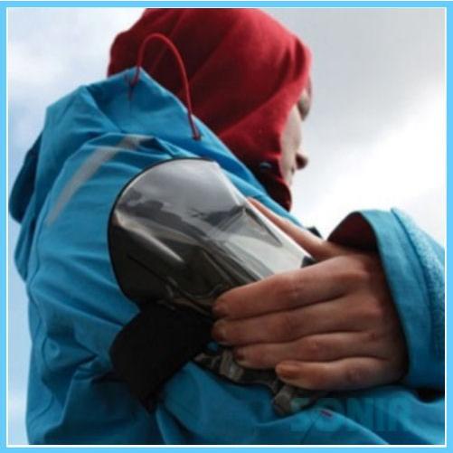 AQUAPAC/R（アクアパック） AQP-217 アームバンドケース（ミディアム） IPX8 ブラ...