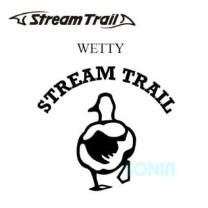 Stream Trail（ストリームトレイル） カッティングステッカー Cutting Sticker / Wetty Black｜sonia