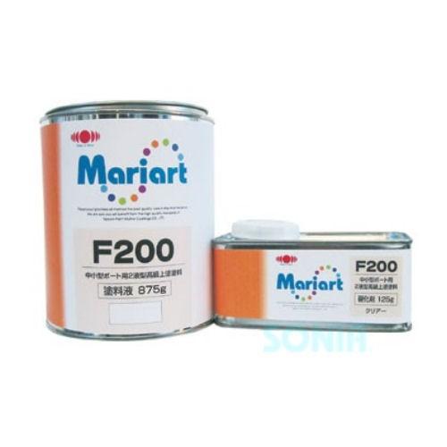 日本ペイント/R Q5WNIP000039 マリアート F200 ホワイト1kgセット Mariar...