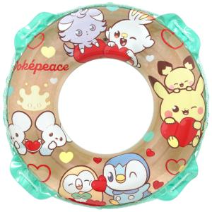 IGARASHI（イガラシ） AQE-80D ポケピース うきわ 80ｃｍ 浮き輪 float POCKET MONSTERS ポケモン キッズ 男の子 女の子｜ソニア