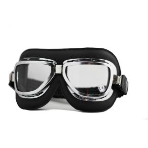 CLIMAX　GOGGLES 510〈クライマックスゴーグル 510)　クリアー　クラシックゴーグル　メガネ対応 カフェレーサー　ロッカーズ　送料無料　｜sonicgear