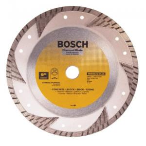 ボッシュ Bosch DB963 Premium Plus 9-Inch Dry Cutting Turbo Continuous Rim Diamond Saw Blade with 78-Inch Arbor for Masonry｜sonicmarin