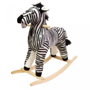 乗り物おもちゃ Happy Trails Zebra Plush Rocking Animal｜sonicmarin