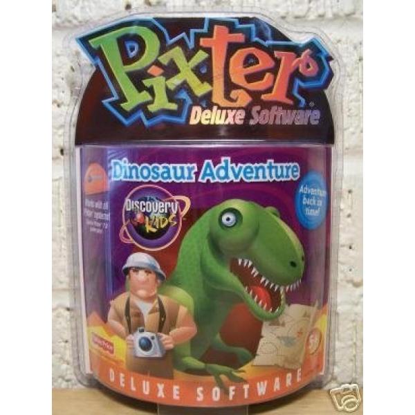 電子おもちゃ Pixter Deluxe Software Dinosaur Adventure
