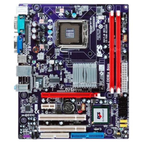 マザーボード G31 ECS-G31T-M 775 Matx VISTACETFSB1333SATA...