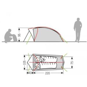 テント Vaude dome tent Hog...の詳細画像4