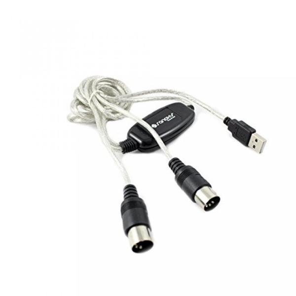 2 in 1 PC SANOXY USB MIDI Cable Converter PC to Mu...