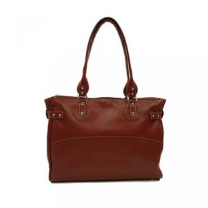 2 in 1 PC Piel Leather Large Ladies Side Strap Tote｜sonicmarin