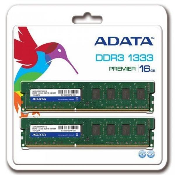 ゲーミングPC ADATA Premier Pro DDR3 1333MHz 16GB (8GBx2...