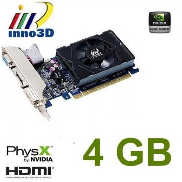 グラフィックカード グラボ GPU Inno3D Nvidia-Geforce GT 730 4GB...