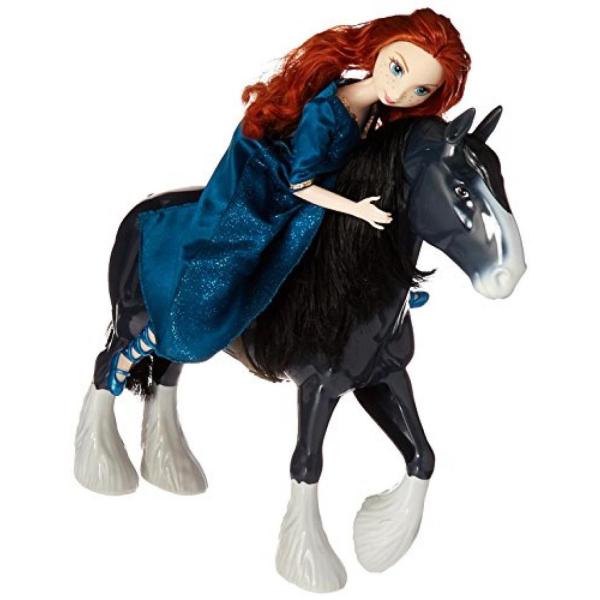 乗り物おもちゃ Merida and Angus Brave Disney Pixar Figure...