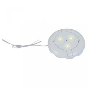 電子ファン Sea Gull Lighting 98860SW-15 Ambiance-LED Disk Light Kit, White Finish｜sonicmarin