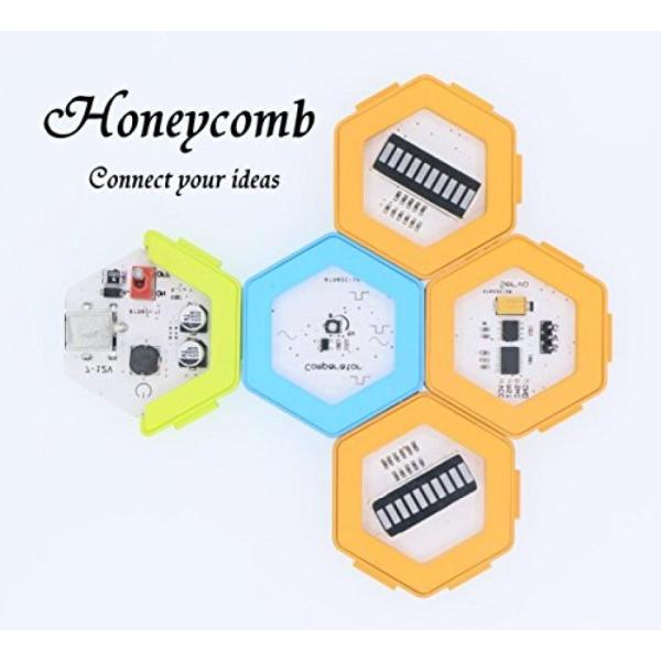電子おもちゃ HoneyComb The Most Fun Electronic Block-Des...