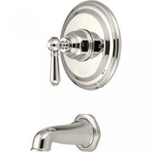 シャワーヘッド Pioneer 4AM200T-PN Single-Handle Tub Trim Set In a Stylish Polished Nickel Finish