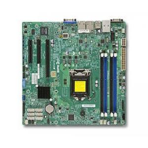 マザーボード Supermicro Dual LGA 1150Core i3PentiumCeleron DDR3 SATA3uATX Motherboard