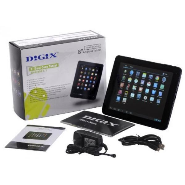 ブルートゥースヘッドホン DIGIX TAB-840 Tablet with 8&quot; Touchscr...