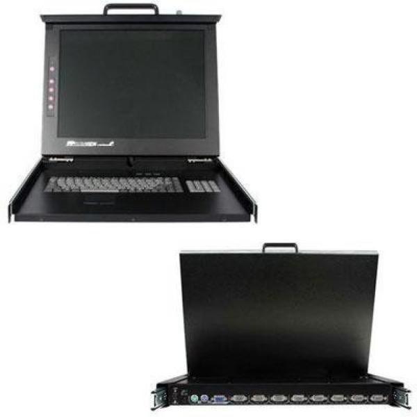 外付け機器 Startech - 1U 19 in. LCD Console